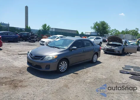 2012 Toyota Corolla Le z USA, uszkodzony, nr VIN 5YFBU4EEXCP026253
